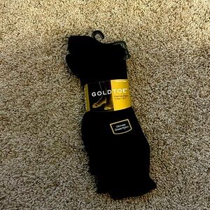 NWT Men’s Goldtoe Brand Dress Nylon Socks